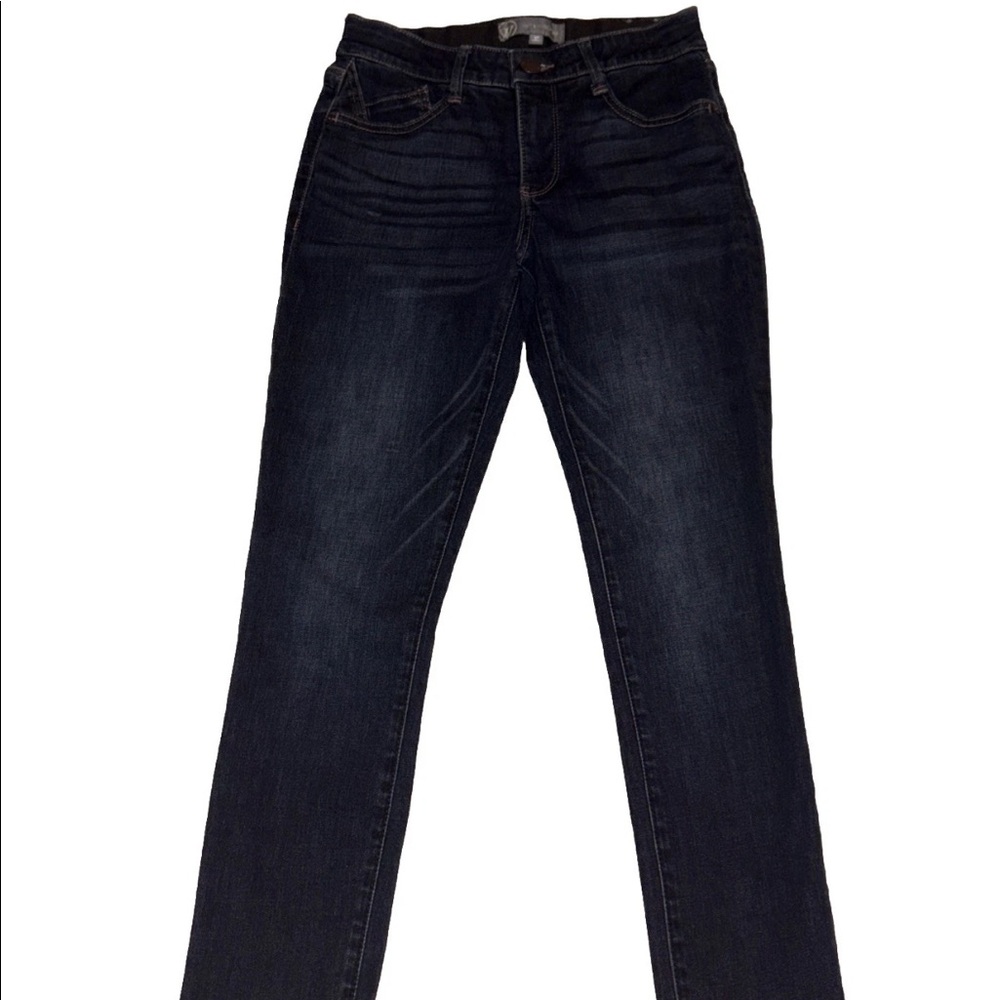 Wit & Wisdom Charlotte Mid Rise Skinny Raw Hem Women’s Jeans Size 0P NWT - Picture 8 of 11